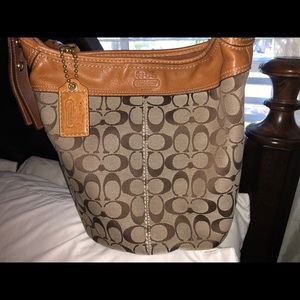 Authentic vintage coach handbag